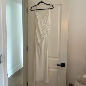 ASOS white long maxi dress